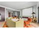 Spacious living room featuring light-filled spaces and decor for entertaining guests at 155 Steele St # 418, Denver, CO 80206