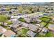 Aerial view of the property at 1055 Quartz St showcasing surrounding greenery and Green Mountain in the background at 1055 Quartz St, Golden, CO 80401