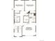 Floor plan highlights the primary bedroom with primary bath, bedrooms 2 and 3 with bath 2 at 1257 Rhett Dr, Erie, CO 80026