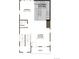 Floor plan showcases gourmet kitchen, dining room, living room and deck at 1257 Rhett Dr, Erie, CO 80026