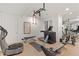 Well-equipped home gym with state-of-the-art equipment; workout in style and convenience with premium machines and ample space at 318 Adams St, Denver, CO 80206