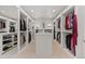 Spacious walk-in closet with custom shelving and ample storage space for clothes and accessories at 318 Adams St, Denver, CO 80206