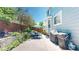 A spacious backyard patio offers ample space for outdoor seating and barbecuing near the well-maintained home exterior at 4826 S Ireland St, Aurora, CO 80015