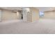 Finished basement featuring neutral walls, neutral carpet, and a walk-in closet at 5191 S Nepal Way, Centennial, CO 80015