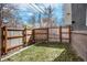 Lush backyard featuring a well-maintained wooden fence at 1632 N Gilpin St, Denver, CO 80218