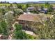 Aerial view of the home and backyard provides a scenic panorama of the surrounding neighborhood at 3298 W 11Th Avenue Pl, Broomfield, CO 80020