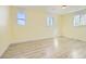 Bedroom with light yellow walls, vinyl flooring at 8501 E 104Th Ave, Henderson, CO 80640