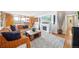 Bright and airy living room with modern fireplace and stylish decor at 1155 N Ash St # 806, Denver, CO 80220