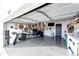 Finished garage with epoxy floors and ample storage at 3383 Mount Royal Dr # 46, Castle Rock, CO 80104