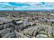Aerial view highlights the property's location near the Denver Tech Center and surrounding area at 970 S Dawson Way # 9, Aurora, CO 80012