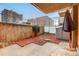 Cozy back patio features privacy fence, outdoor storage and a peaceful space to unwind at 2500 S York St # 115, Denver, CO 80210