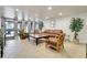 Inviting building lobby with comfortable seating, tile floors, and natural light at 2500 S York St # 115, Denver, CO 80210