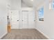 Empty room has closet and a great view of the neighborhood and lake at 2426 Ames St, Edgewater, CO 80214