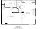 Second floor plan featuring a recreation room, bedroom, laundry, and bathroom at 7579 Jay Ct, Arvada, CO 80003