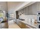 Modern kitchen boasts sleek cabinetry, stainless steel appliances, and bright countertops at 4200 W 17Th Ave # 508, Denver, CO 80204
