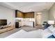 Well-appointed studio apartment with bed, kitchen, and dining area, maximizing space at 4200 W 17Th Ave # 508, Denver, CO 80204