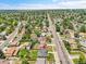 Aerial view of a house in a residential neighborhood with a clear view of the surrounding streets at 9225 Lowell Blvd, Westminster, CO 80031