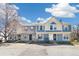 Charming exterior view of townhomes with attractive paint, siding and curb appeal at 1620 S Ivory Cir # C, Aurora, CO 80017