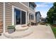 An outdoor patio has ample space and is conveniently located off the home's sliding glass door at 13322 Meadow Park Ln, Broomfield, CO 80020
