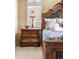 Nightstand with reading lamp in the bedroom at 2317 Primo Rd # A, Highlands Ranch, CO 80129
