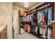 Well-organized walk-in closet with custom shelving and ample storage space at 2317 Primo Rd # A, Highlands Ranch, CO 80129