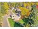 Desirable location showcasing a well-maintained home with solar panels surrounded by mature trees and lush greenery at 7162 S Fillmore Cir, Centennial, CO 80122