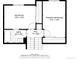 Second floor plan featuring layout for two bedrooms and a bath at 17605 E Temple Dr, Aurora, CO 80015