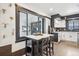 Eat-in dining area next to sliding glass door that provides plenty of natural light at 1325 S Clermont St, Denver, CO 80222