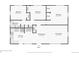 Detailed floor plan of the house layout, highlighting room dimensions and layout at 1325 S Clermont St, Denver, CO 80222