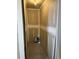 Storage closet showing the bare framing and shelving at 4760 S Wadsworth Blvd # G304, Littleton, CO 80123