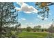 View of a park with sports field and mature trees on a sunny day at 6328 E Mississippi Ave, Denver, CO 80224