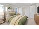 Cozy bedroom with decorative pillows, ambient lighting, and stylish furnishings at 23721 E 40Th Ave, Aurora, CO 80019