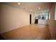 Finished basement with recessed lighting, wood-look floors, and an open floor plan at 1552 S Fairplay Way, Aurora, CO 80012