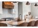 Well-appointed kitchen with a large island and seating, great for entertaining at 4213 Hickory Oaks St, Castle Rock, CO 80104