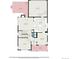 This floor plan showcases the layout of the home's first floor, including the living room, kitchen, and dining area at 3542 W 125Th Dr, Broomfield, CO 80020