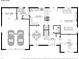 Layout featuring the Main Floor including a garage, kitchen, dining room, living room, and office at 8029 W Hoover Pl, Littleton, CO 80123