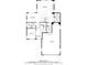 Detailed floor plan showcasing layout of the first floor at 11828 Churchfield St, Parker, CO 80134