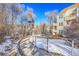 Curved concrete pathway winds through the community at 979 S Miller St # 202, Lakewood, CO 80226