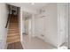 Spacious entryway with staircase and plenty of storage space at 1810 Irving St # 8, Denver, CO 80204