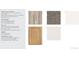 Selection of interior finish materials including flooring, carpet, tile, cabinets, and quartz countertops at 14847 Arbor W Blvd, Thornton, CO 80602