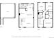 Detailed floor plan showcasing the layout of the home's three floors and room locations at 1465 Red Cliff Way, Castle Rock, CO 80109