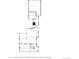 First floor plan featuring the living room, dining area, kitchen, Gathering room, and garage at 1265 S Gaylord St, Denver, CO 80210