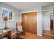 Bedroom with window, closet and sitting chair at 11600 W 31St Pl, Lakewood, CO 80215