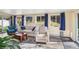 Cozy sunroom featuring ample natural light, neutral furniture, and a view of the backyard at 11600 W 31St Pl, Lakewood, CO 80215