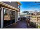 Outdoor kitchen featuring a built-in grill, stone accents, and a spacious deck at 789 Zamia Ave, Boulder, CO 80304