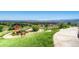 Community park features a gazebo and scenic views at 2155 S Deframe St, Lakewood, CO 80228