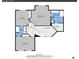 Second floor plan featuring three bedrooms with ensuite bathrooms and walk-in closets at 12408 W 83Rd Ave, Arvada, CO 80005