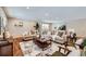 Bright and airy living room with hardwood floors, neutral tones, and a cozy seating arrangement at 4776 Red Rock Dr, Larkspur, CO 80118