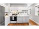 Clean white kitchen featuring modern appliances and ample counter space at 1351 N Washington St # 15, Denver, CO 80203