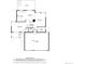 Main level floor plan with kitchen, dining, living, laundry, garage, and porch at 16212 Blueleaf Pl, Parker, CO 80134